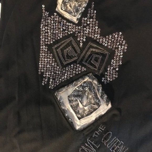 Save the Queen Camisole Black XXL - Picture 5 of 14